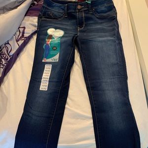 BRAND NEW DARK BLUE “YMI” SKINNY JEAN LEGGING